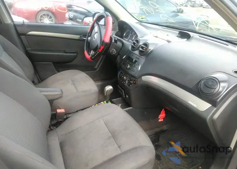 2008 Chevrolet Aveo Ls из США, поврежденный, VIN KL1TD56678B108424